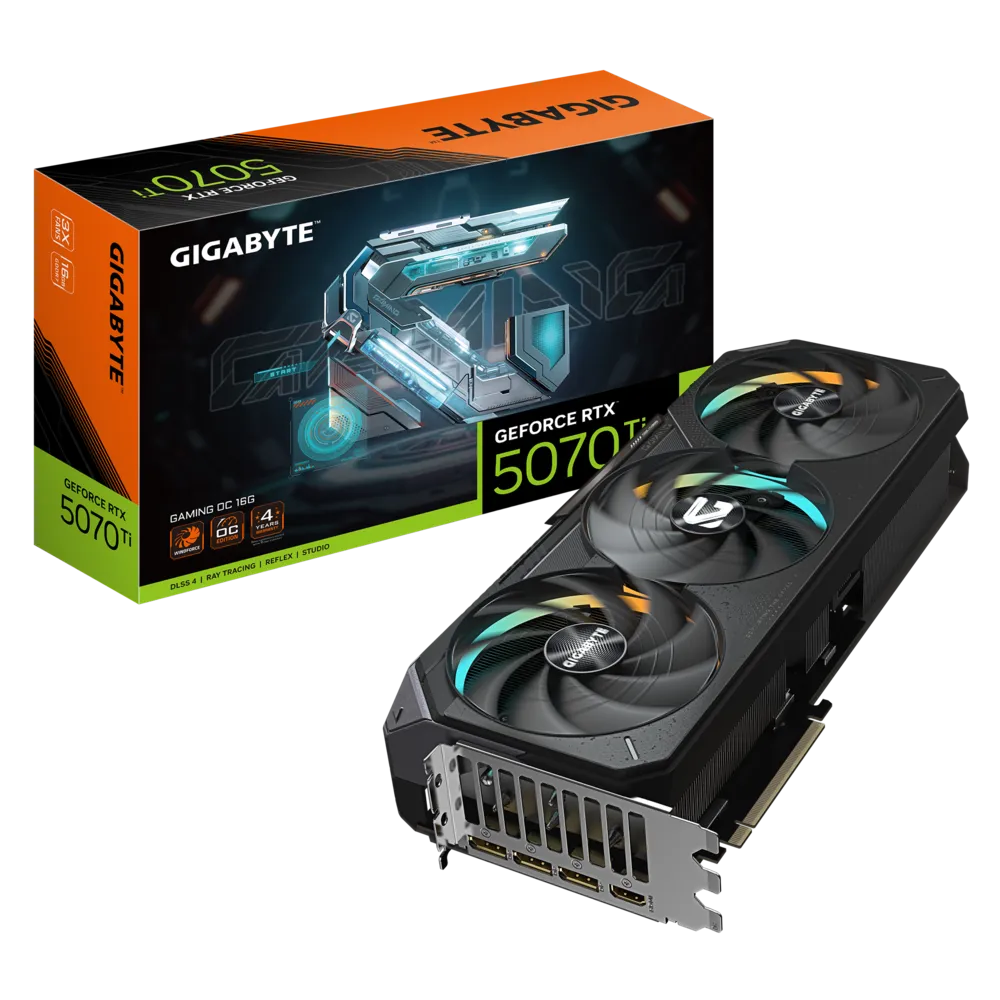 کارت گرافیک گیگابایت  RTX 5070 TI GAMING OC 16GB