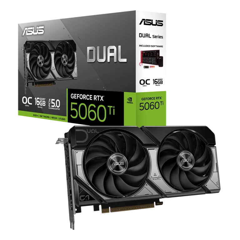 کارت گرافیک ایسوس RTX 5060 TI DUAL OC 16GB