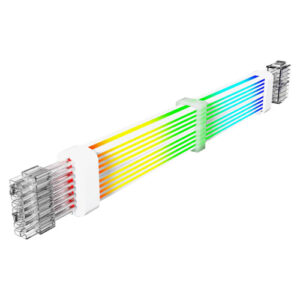 کابل اسلیو گیم مکس مدل GameMax 2x8PIN سفید