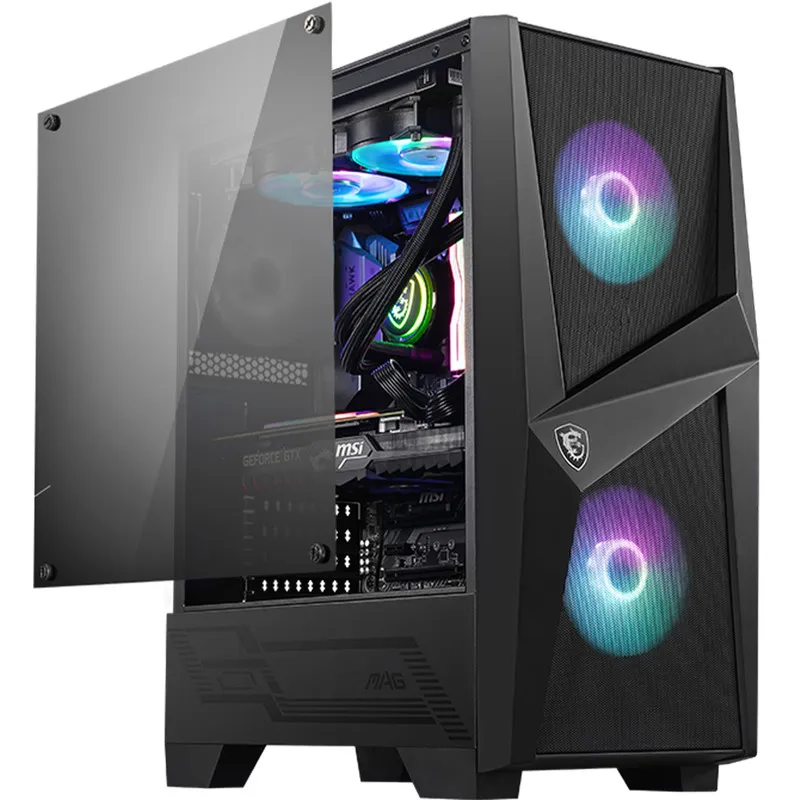 کیس کامپیوتر ام اس آی مدل mag forge 100r