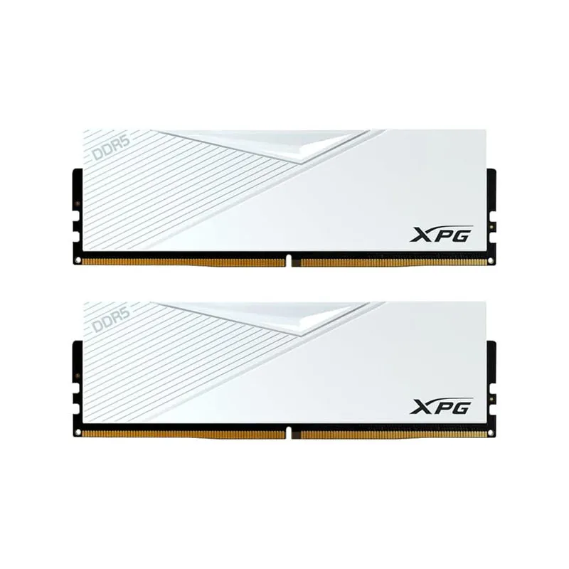 رم کامپیوتر ایکس پی جی 32GB 2*16 LANCER 5200 WHITE