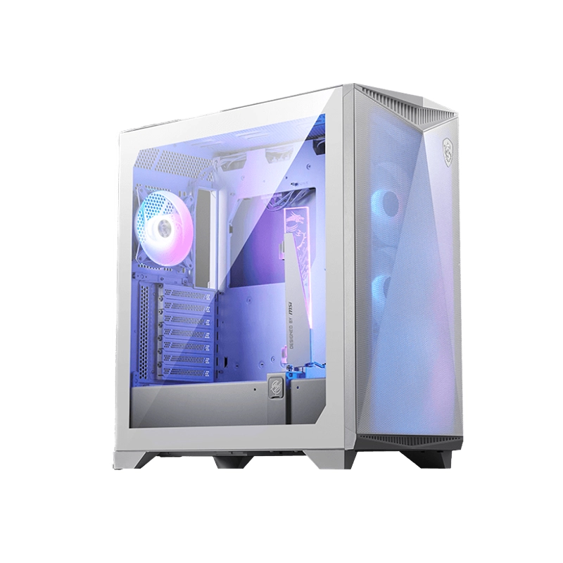 کیس کامپیوتر ام اس آی مدل gungnir 300r airflow white