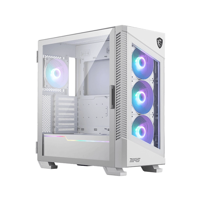 کیس کامپیوتر ام اس آی مدل velox 100r white