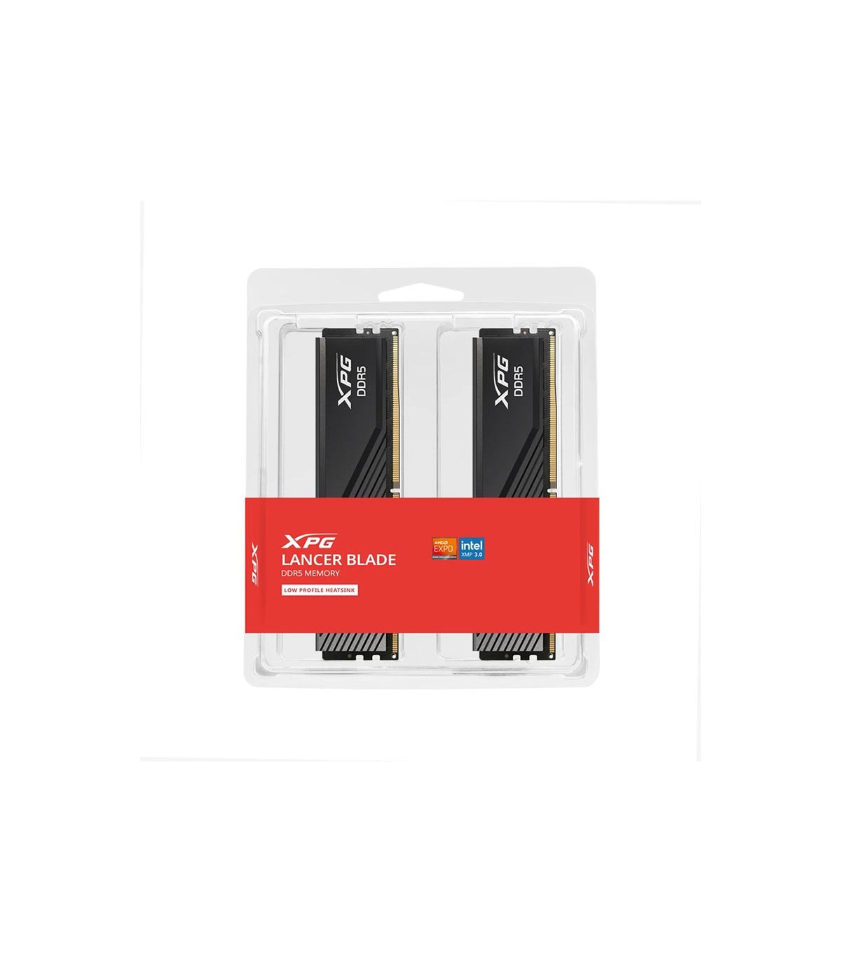 رم کامپیوتر DDR5 دو کاناله 5600 مگاهرتز ای دیتا مدل CL46 XPG Lancer Blade BLACK ظرفیت 32 گیگابایت