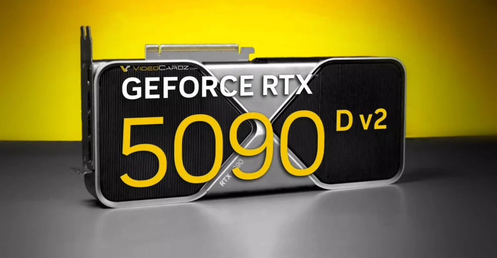 معرفی کارت گرافیک جدید انویدیا GeForce RTX 5090 D V2 – انقلاب در دنیای گیمینگ و پردازش گرافیکی