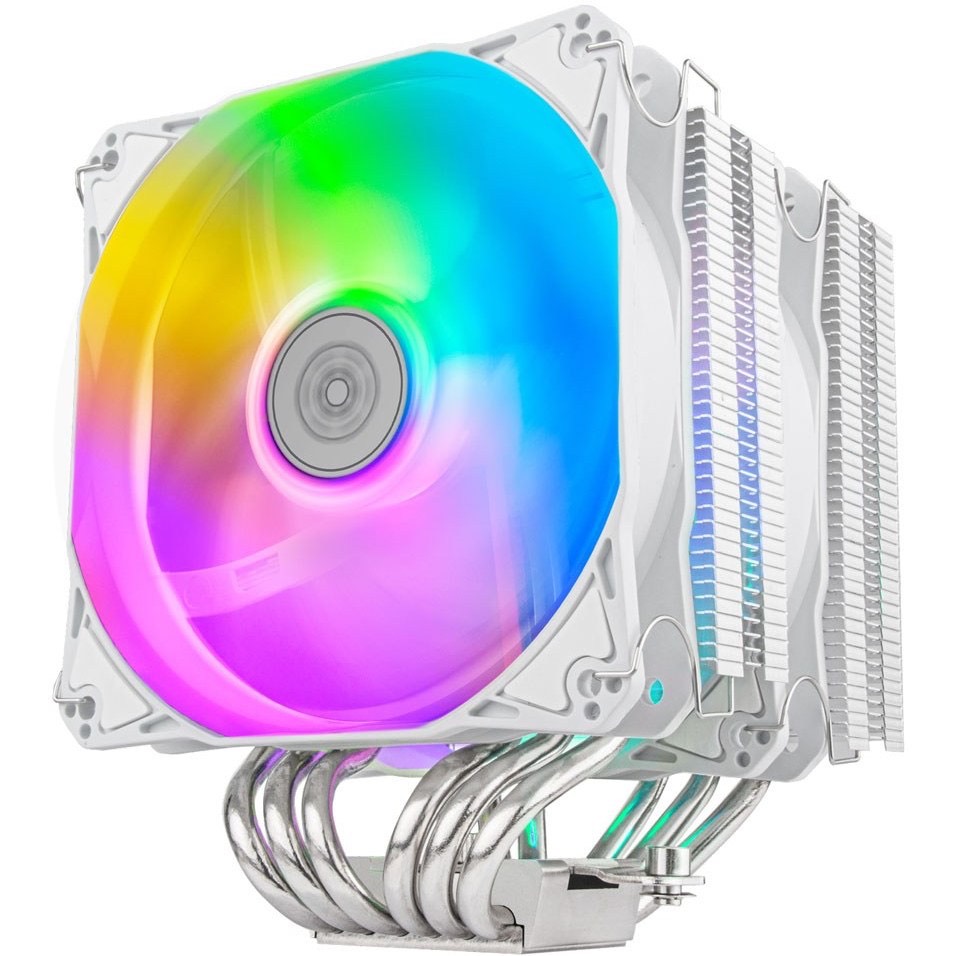 خنک کننده پردازنده سیلوراستون مدل Hydrogon D120W ARGB
